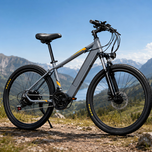 Bicicletta <span class=keywords><strong>Elettrica</strong></span> da Montagna in Acciaio al Carbonio da 26 Pollici, 21 Velocità, <span class=keywords><strong>Motore</strong></span> Posteriore da 350W, Batteria al Litio 36V per Adulti - Product Image 1