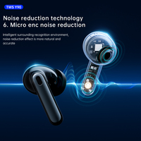 Meilleure qualité sans fil pour les écouteurs intra-auriculaires Bluetooth TWS avec ENC & ANC Noise Cancelling JL Chipset IPX4 Waterproof