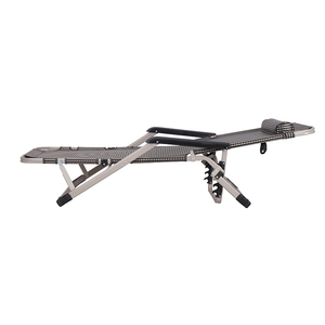 Fabricante de muebles de ocio de China, sillón reclinable de aluminio plegable de <span class=keywords><strong>gravedad</strong></span> cero para ocio, sillas de playa de alta carga - Product Image 3