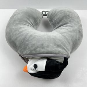 Плюшевая плюшевая игрушка 2 в 1 Плюшевая Кукла Детский пингвин кукла Шея подушка для детей подарок - Product Image 4