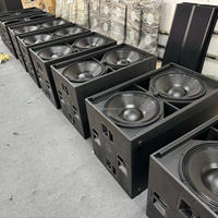 Sub 9006-AS Dual 18 pouces puissant caisson de basses actif système de son haut-parleurs haute puissance 9006 18 "Subwoofers