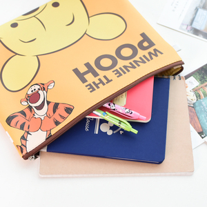 Bon Final Prix Papeterie Porte-Fichier En Cuir Dessin Animé Grand Visage Dessin Document Fichier Sac - Product Image 5