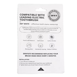 Cabezales de cepillo de dientes para adultos EB18-X WHITE CLEAN - Product Image 5