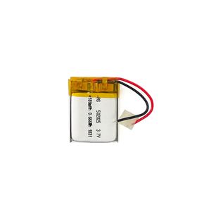 KC lipo rechargeable battery 502025 3,7 V 180 mAh Li-polymer battery with PCM wires - Product Image 2