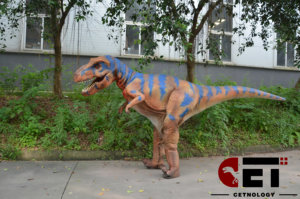 Modèle de dinosaure réaliste pour adultes, T-REX, costume de dinosaure électrique marchant, modèle animatronique électronique, Pixar <span class=keywords><strong>Dinoco</strong></span> - Product Image 6