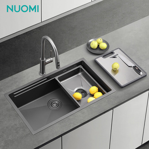 Fregadero Rectangular de Acero Inoxidable para Exteriores, Serie <span class=keywords><strong>Carlow</strong></span> de NUOMI, Fregadero de una Sola Tina, Fabricante de Fregaderos de Cocina de Acero Inoxidable Sus 304 - Product Image 4