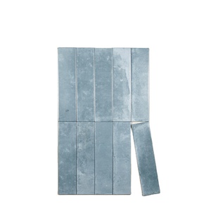 Castle Series 75*300mm Azulejo de pared plana Cemento de porcelana esmaltado para baño Cocina Interior Piso del hogar para casa Hecho Foshan - Product Image 1