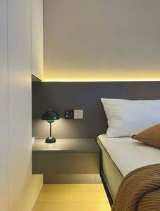 Nouvelle conception pratique pour la maison, armoire d'angle intégrée au chevet et à la garde-robe, pour petit appartement - Product Image 3