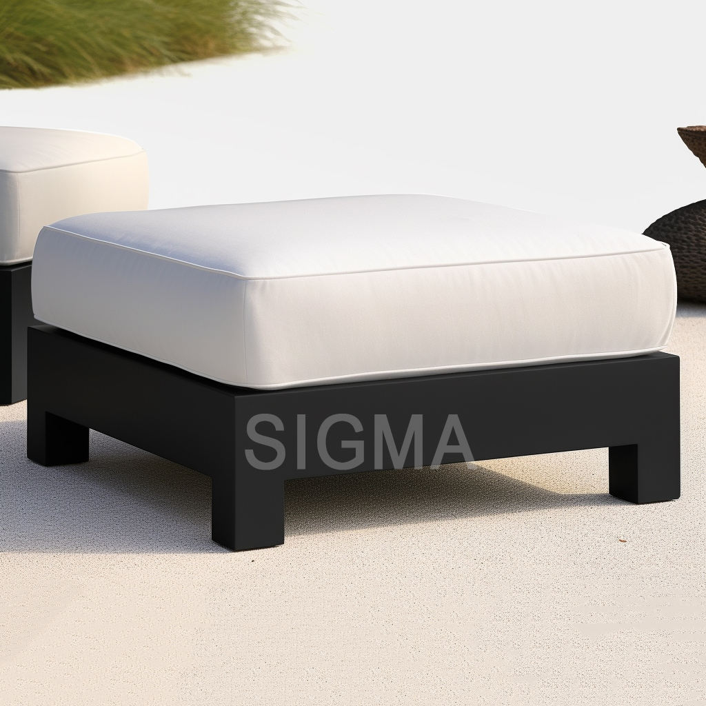 Leisure Sofa For Outdoor Furniture Sets Waterproof Iron Outdoor Sofa