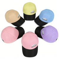 Gorra de béisbol de malla de poliéster bicolor de 6 paneles con visera curva, transpirable, de alto rendimiento, con logo de parche personalizado, para las cuatro estaciones