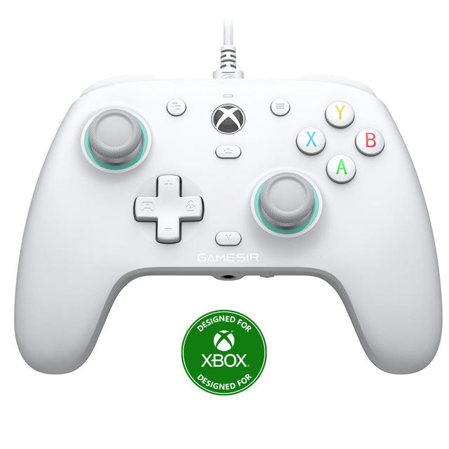 For GameSir G7 SE Gaming Controller 1000Hz Polling Rate Low Latency Hall Effect Sticks with Turbo Button for Pc Steam