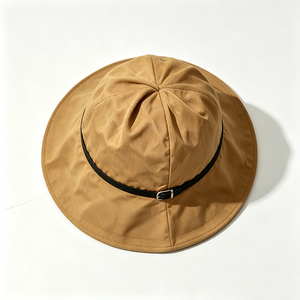 Chapeau cloche pour femme, ajustable avec ceinture en cuir, protection solaire UPF 50+, léger, décontracté, pour usage quotidien - Product Image 4