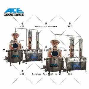 Máquina de destilação de equipamentos de destilação de álcool Ace Stills para fornecedor de uísque