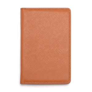 Minimalement conception marron Portable voyage porte-passeport bagage pendentif usage quotidien vente en gros entreprise achat cadeau passeport couverture - Product Image 1