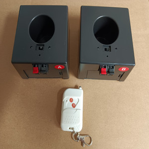 D04 bốn kênh điều khiển từ xa giai đoạn trong nhà lạnh Pyro đài phun nước cơ sở pháo hoa hệ thống bắn - Product Image 2