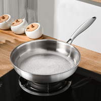 Poêle en titane de qualité supérieure, alliage de titane, sans revêtement, pour usage domestique, poêle à steak, compatible avec les cuisinières à gaz, batterie de cuisine en titane