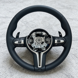 Volant sport manuel <span class=keywords><strong>M</strong></span> pour <span class=keywords><strong>BMW</strong></span> F10 F12 F15 F20 F21 F22 F25 F26 F28 F30 F31 F32 F33 F34 F35 F36 <span class=keywords><strong>F80</strong></span> E92 E70 M3 M5 M6 - Product Image 4