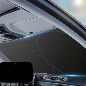 Premium pieghevole parasole auto isolamento termico finestra anteriore e protezione UV parabrezza scudo solare per una protezione solare ottimale - Product Image 4