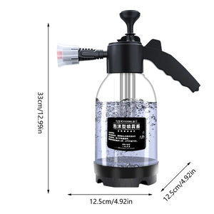 Botella Pulverizadora de Plástico de Gran Capacidad y Alta Calidad, 2L, para Lavado de Autos, Bomba Manual, Pulverizador de Espuma a Presión de Aire - Product Image 2