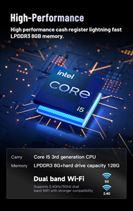 Nhà Cung cấp wholesale15.6 "+ 11.6" tiền mặt đăng ký <span class=keywords><strong>POS</strong></span> hệ thống tất cả-trong-một cảm ứng điện dung màn hình <span class=keywords><strong>POS</strong></span> Tiền mặt đăng ký màn hình - Product Image 5