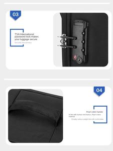 Sac à roulettes Oxford ultra-léger, valise épaisse résistante aux chutes, mot de passe, grande capacité, sac à roulettes, valise à roulettes - Product Image 4