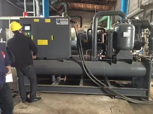 Hệ Thống Làm Mát Công Nghiệp Glycol/Máy Làm Lạnh Nước Muối Cho Sữa Hoặc Nước Giải Khát Làm Mát Máy Chiết Dòng