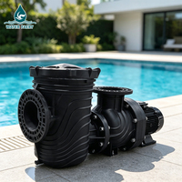 Pompe de Circulation Électrique Water Faery 4-25HP pour Piscine, Débit Élevé, Port 150mm/6'', Hauteur de Refoulement 31m, Triphasée, ABS, pour Piscines Commerciales