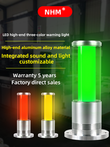 30 mét cột chỉ số công nghiệp LED báo động cảnh báo tín hiệu tháp ánh sáng 24VDC 3 màu sắc thiết bị thiết bị chỉ số - Product Image 6