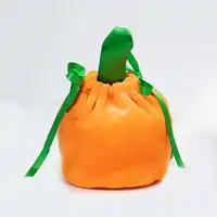 Customized 15x13cm Halloween Goody Bags Pumpkin Elk Devil Gift Basket Rabbit Velvet Candy Bags for Kids Party Favor
