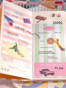 Ogni giorno personalizzato per farlo nota nota articoli di cancelleria per ufficio scuola forniture per la scuola carta colorata design carino e chiaro - Product Image 3