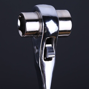 Quick Release Double-ended Chrome-plated Ratchet <b>Wrench</b> Metric Hex Industrial Grade 45 Steel Linyi Shandong - Product Image 3