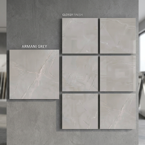 Azulejos de Porcelana Rústicos Antideslizantes Breccia Latte de 800x800 mm, Diseño de Suelo con Efecto Piedra Mate - Product Image 4
