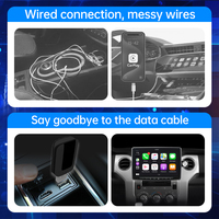 Adaptador Carplay inalámbrico inteligente universal de fábrica OEM Plug & Play con cable a Dongle inalámbrico para coches