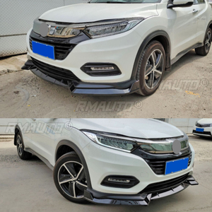 Accesorios de coche cubierta divisora embellecedor estilo parachoques delantero labio barbilla estilo Facelift para HONDA <span class=keywords><strong>HRV</strong></span> 2019 <span class=keywords><strong>2020</strong></span> 2021 - Product Image 5