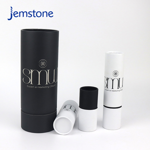 China Shenzhen Recycled Cosmetic <b>Bottles</b> with Customized Size Gold Foil Custom Logo Printing UV Coated Craft Paper Tube - Product Image 1