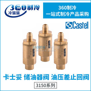 Válvula de Retención de Presión Diferencial Castel Oil Reservoir Valve 3150 3150W X01 X02 X03 X04 para la Industria Química - Product Image 5
