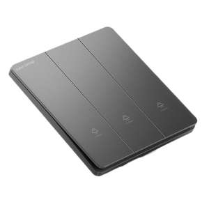 Interruptor de Panel Táctil para Iluminación de Pared, 16A 250V, 2 Tomas, Material de PC y Diseño Moderno - Product Image 5