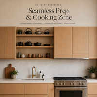 Ensemble d'armoires de cuisine modernes en placage de bois avec îlot et évier pour projets résidentiels haut de gamme et design d'intérieur de petites cuisines