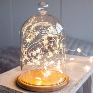 <span class=keywords><strong>Guirlande</strong></span> <span class=keywords><strong>lumineuse</strong></span> LED étoile en cuivre à piles AA pour Noël, lumières féeriques à piles bouton, vente directe usine - Product Image 4