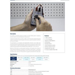 Simulateur de résistance Time Electronics Pt100 Type 1049 pour multimètre numérique - Product Image 4