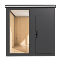 Maisons préfabriquées modernes, mini-maisons préfabriquées en forme de cube, conteneurs de camping, capsules de camping, cabanes de vacances