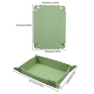 Bandeja de Silicona Plegable con Logotipo Personalizado, Tazón Magnético Plegable para Picnic, Plato Portátil para Camping, Regalo Promocional, Libre de BPA - Product Image 2