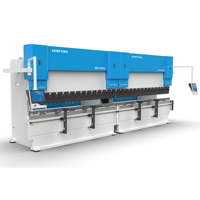 Machine de pliage de tôles métalliques CNC entièrement automatique à haute productivité, synchronisée, à double liaison, prix de gros personnalisé
