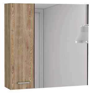 Gabinete de pino de doble puerta DB Medicine 23H con cuatro estantes interiores para muebles de baño - Product Image 5