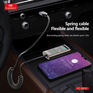 Earldom 2023 USB bt5.0 xe Kit năm mới âm thanh <span class=keywords><strong>FM</strong></span> <span class=keywords><strong>Transmitter</strong></span> cho âm nhạc AUX Stereo Receiver với <span class=keywords><strong>transmitter</strong></span> cho xe ô tô - Product Image 3