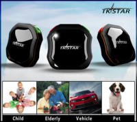 TKSTAR Traceur GPS Mini Étanche 2G 4G TK109/TK1000 avec Bouton SOS et Moniteur d'Activité pour Enfants et Chiens, Application Gratuite PC