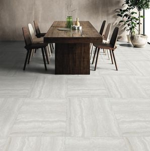 Dalles de sol intérieures personnalisées en vinyle LVT à coller/SPC à clipser, blanches, auto-adhésives, imperméables et écologiques - Product Image 3