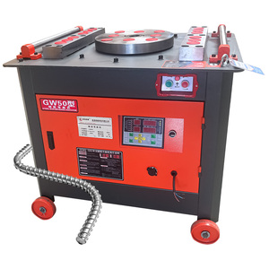 Máy uốn thép cốt thép hạng nặng điều khiển bằng PLC bán tự động năng suất cao bảo hành dài hạn thiết bị chuyên nghiệp - Product Image 1