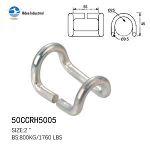 Hidea Crochet de fixation robuste en zinc de 2 po, fermé et ouvert, pour le transport et la logistique - Product Image 4
