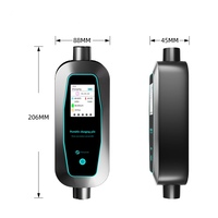 Nouveau câble de charge portable pour véhicule électrique AC 16A 5M 3.5KW Type 2 avec courant de sortie réglable, chargeur de voiture EV 220-240V IP65